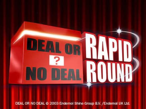 Deal Or No Deal Rapid Round Novibet